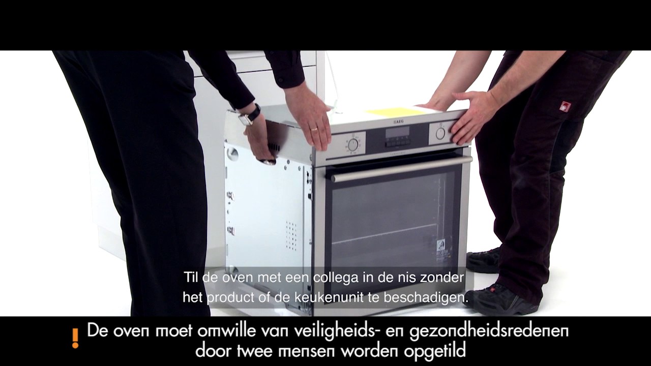 Installatievideo: Hoe monteer ik een oven
