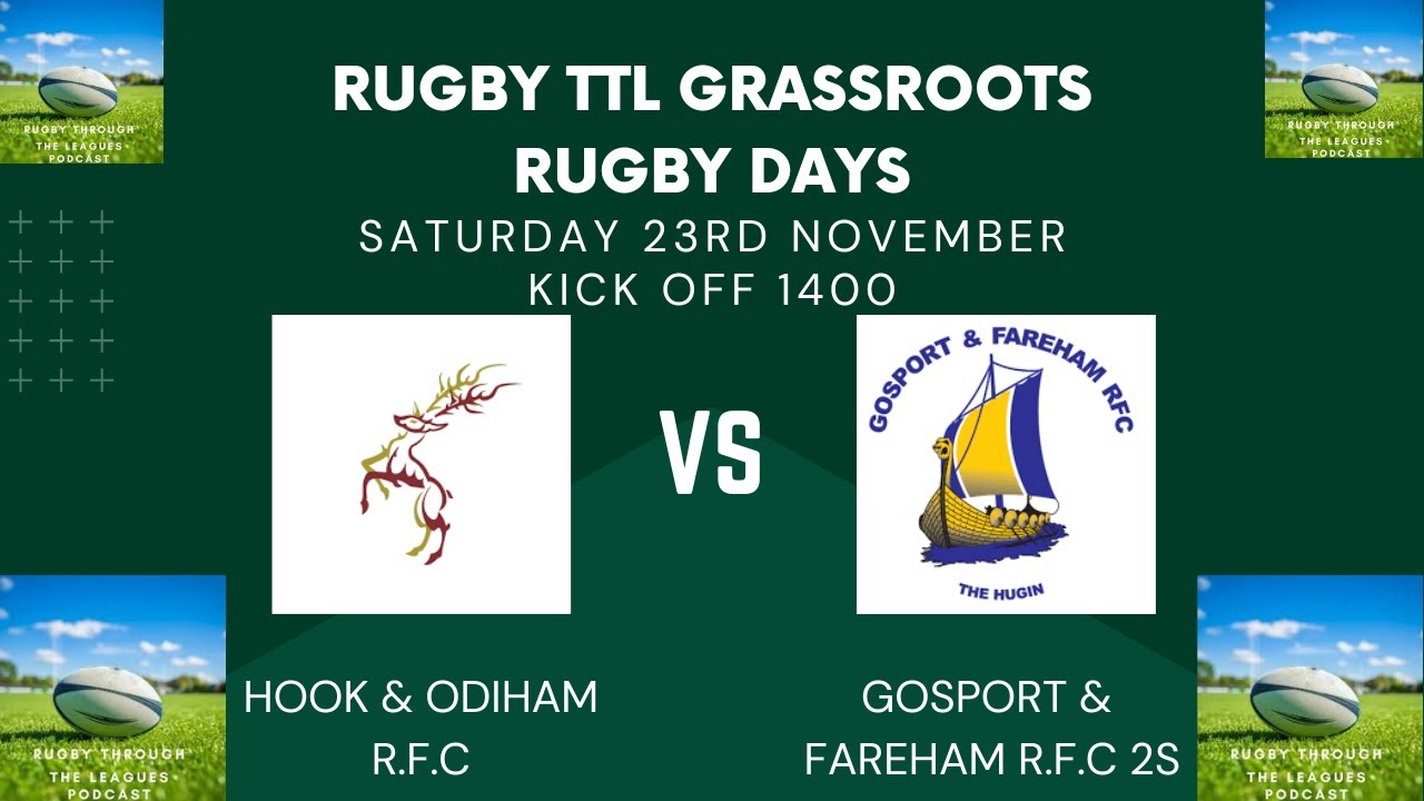 Rugby TTL Grassroots Rugby Days Hook & Odiham v Gosport 2s