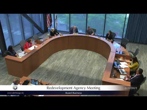 June 20 - City Council and Redevelopment Agency Meeting