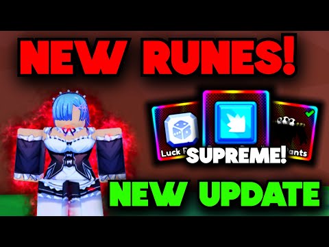 I Obtained SUPREME RUNES in Anime Eternal’s NEW UPDATE! (Overpowered)