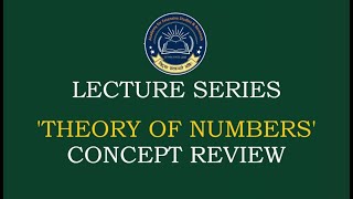 N 33 ~ Lecture on Number Theory
