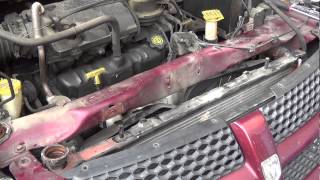 How To: Replace the Radiator in a Dodge Caravan, Plymouth Voyager, Chrysler Town and Country