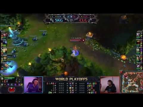 SK vs. CLG Prime - Group A - League of Legends World Championship 2012