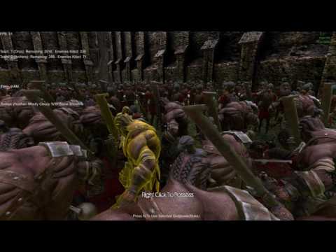 600 Archers vs 2500 Orcs  Ultimate Epic Battle Simulator