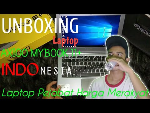 Unboxing Laptop AXIOO MYBOOK 11+ Indonesia