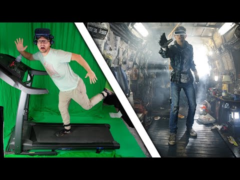 How Does My Makeshift VR Treadmill Compare To The The Infinideck?