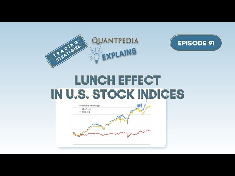 Lunch Effect in U.S. Stock Indices - Quantpedia Explains (Trading Strategies)