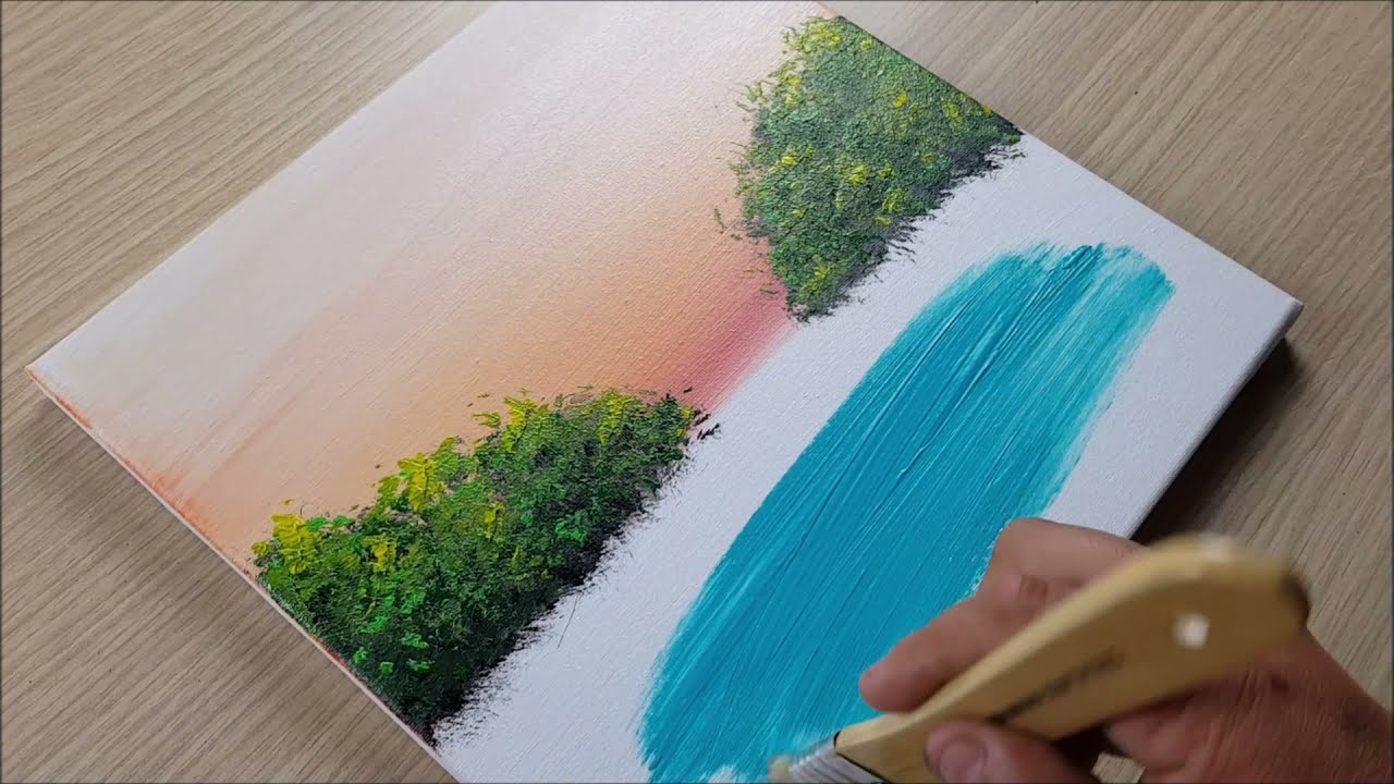 painting seascape tutorial by king marty