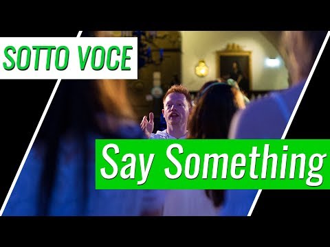 Sotto Voce - Say Something (Cover)