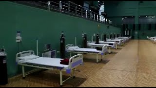 You won&#39;t belive that this is a COVID care center! #WATCH