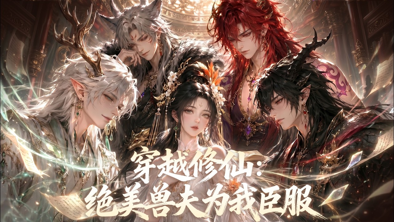 🔥火热上线 |Multi Sub|《穿越修仙：绝美兽夫为我臣服》全集 | 在修仙世界玩乙游，穿成恶毒师姐，开局迎娶四个绝色兽夫！#动态漫画 #漫剧 #AI #動態漫 #otome #anime