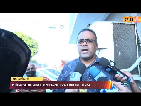 PoliÌcia Civil investiga e prende falso despachante em Teresina 07 10 2021