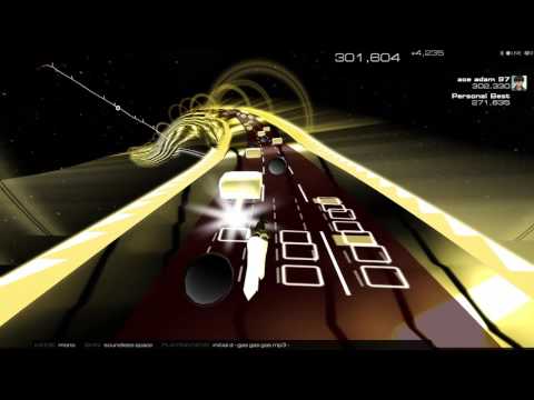 Audiosurf 2 GAS GAS GAS EXTENDED MIX - MANUEL- Initial D