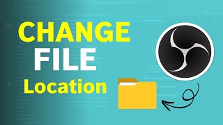 How To Change File Location For Recordings in OBS Studio
