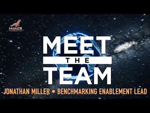 Video Thumbnail: Meet the team - Jonathan Miller - Benchmarking Enablement Lead