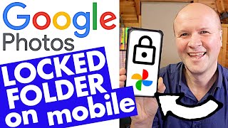 Hide and find photos in LOCKED FOLDER on GOOGLE PHOTOS mobile phone app!