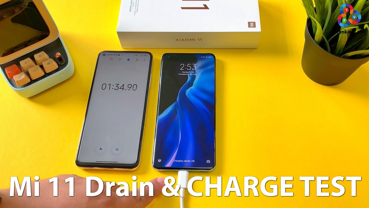 Xiaomi Mi 11 DAY TWO. Drain & 55W CHARGE TEST!