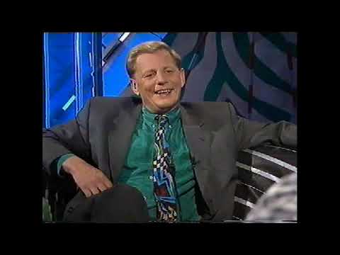 Egill Ólafsson aðalgestur Hemma.  1994.