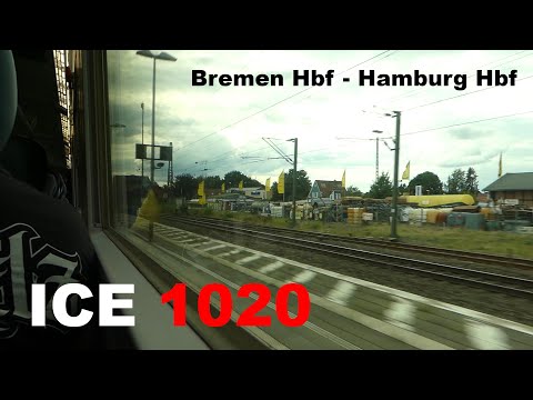 ICE 1 Mitfahrt Bremen Hbf - Hamburg Hbf ungekürzt | 200 km/h