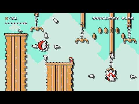 Spiny Spiny Skies by Lokio - Super Mario Maker 2 - No Commentary 1bv 1bw