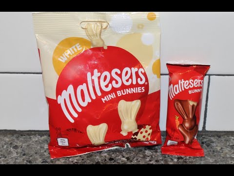 Maltesers White Mini Bunnies & Milk Chocolate Bunny Review