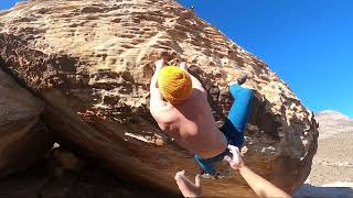 Video thumbnail de Sponge Worthy, V10. Red Rocks