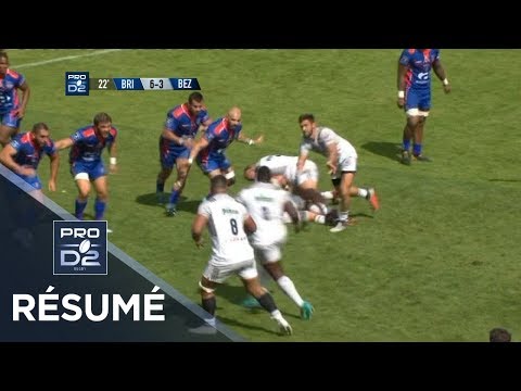 PRO D2 - Résumé Brive-Béziers: 27-6 - J4 - Saison 2018/2019