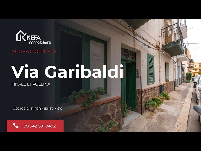 V619 Ampio appartamento da ristrutturare nel cuore di Finale di Pollina