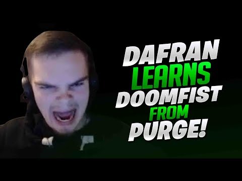 Dafran Learning Doomfist From Purge! - Overwatch