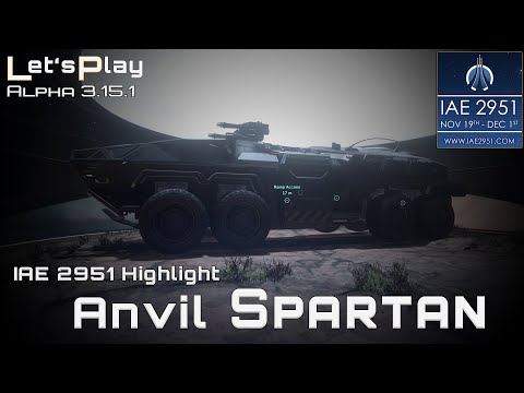 Star Citizen IAE Highlight: Anvil Spartan | Lets Play Alpha 3.15.1 [Deutsch/German]