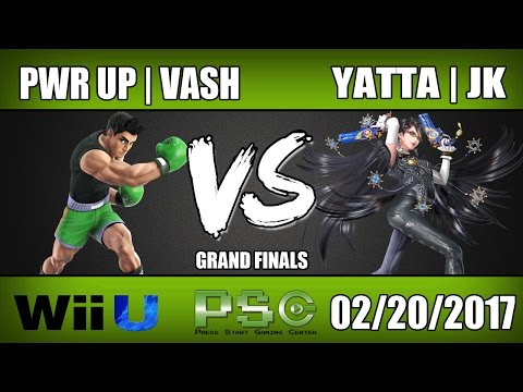 PowerUp | Vash (Little Mac) vs Yatta | JK (Bayonetta) - Wii U Grand Finals - S4M