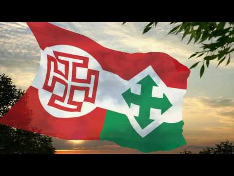 Flag and anthem for a Fascist Austro Hungary (by FoulCoke)
