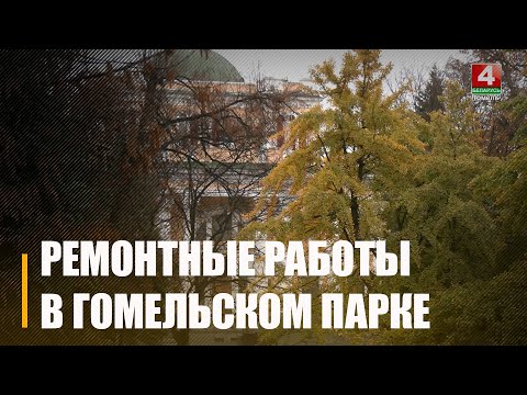 В дворцово-парковом ансамбле Гомеля начнут менять теплотрассу с 10 ноября видео