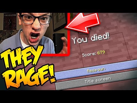 Minecraft TROLLING YOUTUBER WHILE HE'S STREAMING!!
