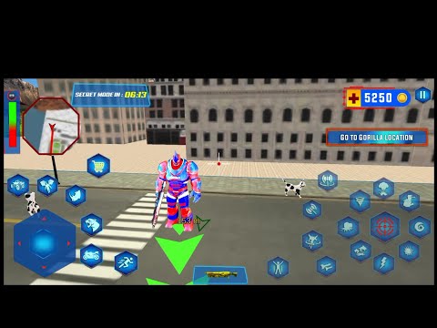 Rhino Robot Truck Robot Car - Android Gameplay