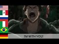 I M WITH YOU In 7 Languages Attack On Titan