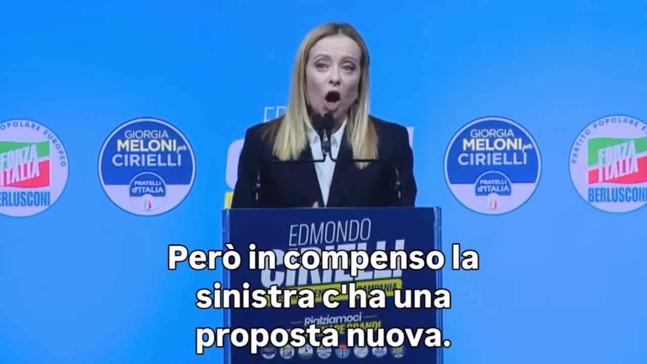GIORGIA MELONI ATTACCA LA SINISTRA SULLA PATRIMONIALE: "RICETTA TARDO-COMUNISTA, NON PASSERÀ"