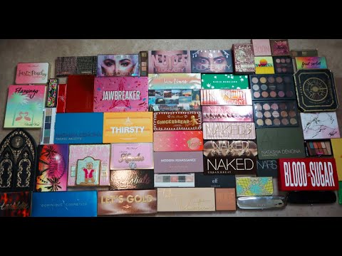 My Eyeshadow Palette Collection 2020