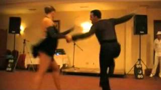 VIGOSALSA. Fin de curso 2011. Manuel Trillo &amp; Anastasia Zhitova, Jive.