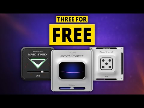 FREE PLUGIN NEWS | Pitch Drift | Magic Switch | Magic Dice