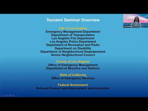 LA City Tsunami Seminar 2022
