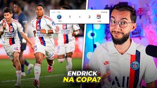 ENDRICK FAZ GOL NO PSG! VAI PRA COPA? 🇧🇷