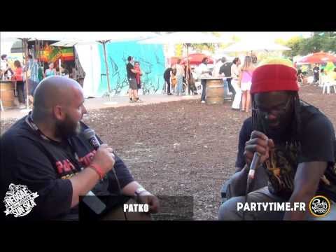 Patko Interview for Party Time at reggae Sun Ska 2013
