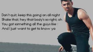 Joe Jonas Make You Mine Lyrics