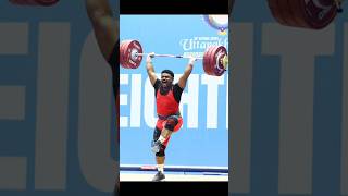 193kg clean &amp;jerk 🇮🇳 (M/102) national games 2025 Uttrakhand #shorts #nationalgames2025 #weighlifting