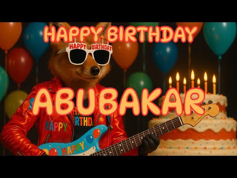 Happy Birthday Abubakar