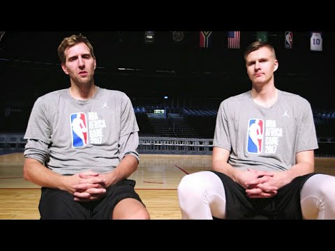 Dirk Nowitzki and Kristaps Porzingis sat down to talk about their similar styles of play| 2/4/2019