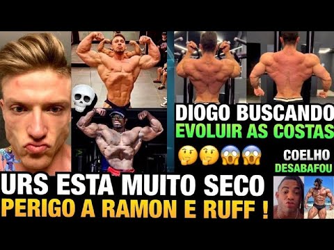 URS É UM PERIGO PARA RAMON, RUFF E BREON - DIOGO MELHORANDO A CADA DIA - COELHO DESABAFA E MAIS
