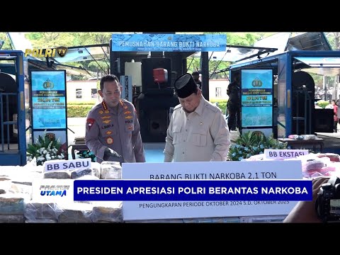 PRESIDEN PRABOWO INGATKAN SOAL TANGGUNG JAWAB BERSAMA LAWAN NARKOBA