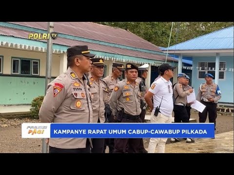 POLRES LEBONG, BENGKULU, GELAR PAM KAMPANYE RAPAT UMUM CABUB CAWABUB